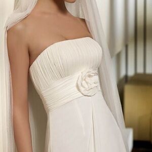 Strapless Wedding Gown